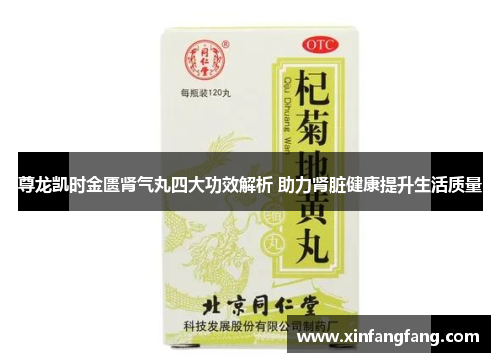 尊龙凯时金匮肾气丸四大功效解析 助力肾脏健康提升生活质量